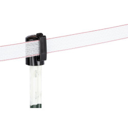 Isolateur de tête T-Post AKO par 25 Noir Isolateur de tête T-Post AKO par 25 Noir