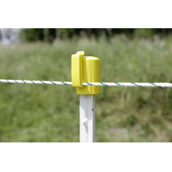 Isolateur de tête T-Post AKO par 25 Jaune