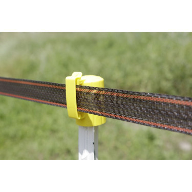 Isolateur de tête T-Post AKO par 25 Jaune