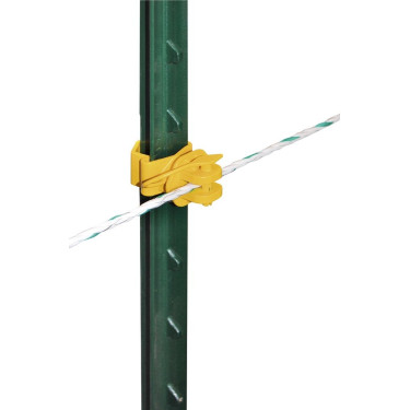 Isolateur Pinlock T-Post AKO par 25 Isolateur Pinlock T-Post AKO par 25