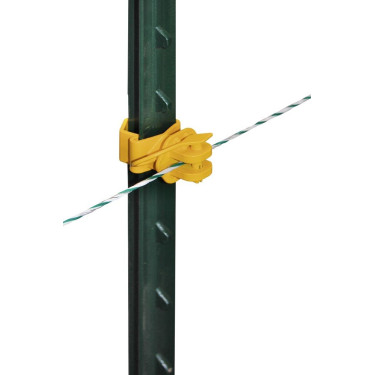 Isolateur Pinlock T-Post AKO par 25 Isolateur Pinlock T-Post AKO par 25