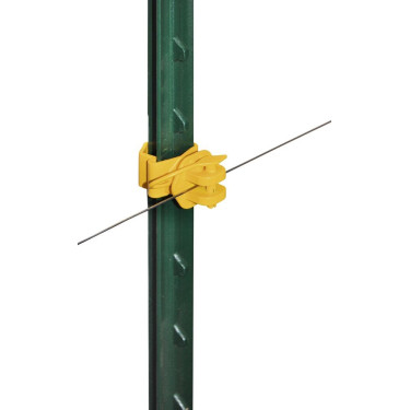 Isolateur Pinlock T-Post AKO par 25 Isolateur Pinlock T-Post AKO par 25