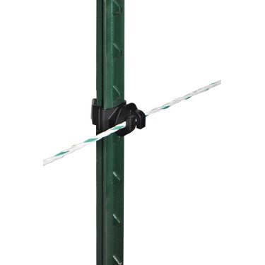 Isolateur pour cordelette T-Post AKO par 25 Isolateur pour cordelette T-Post AKO par 25