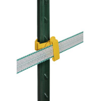 Isolateur ruban T-Post AKO par 25 Jaune