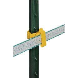 Isolateur ruban T-Post AKO par 25 Jaune