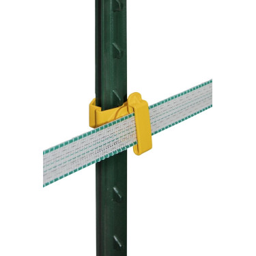 Isolateur ruban T-Post AKO par 25 Jaune