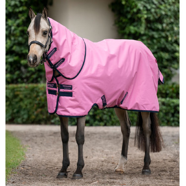 Couverture Horseware Amigo Ripstop 900D Plus Poney Turnout 0g Rose / rose / marine Couverture Horseware Amigo Ripstop 900D Plus Poney Turnout 0g Rose / rose / marine