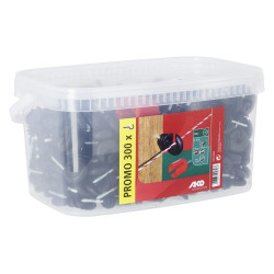 Isolateur annulaire Compact AKO Noir