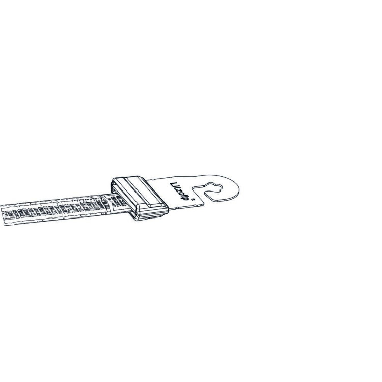 Poignée de barrière avec connecteur rubans Litzclip® AKO Poignée de barrière avec connecteur rubans Litzclip® AKO