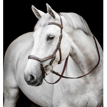 Bridon Horseware Micklem Deluxe Competition Havane foncé Marron
