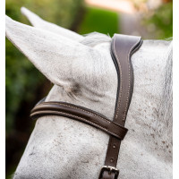 Bridon Horseware Micklem Deluxe Competition Havane foncé Marron Bridon Horseware Micklem Deluxe Competition Havane foncé Marron