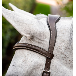 Bridon Horseware Micklem Deluxe Competition Havane foncé Marron