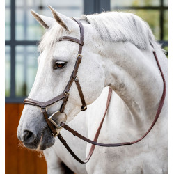 Bridon Horseware Micklem Deluxe Competition Havane foncé Marron
