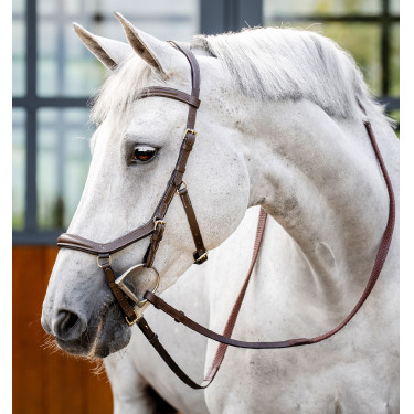 Bridon Horseware Micklem Deluxe Competition Havane foncé Marron