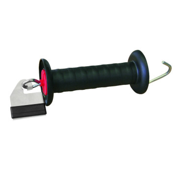 Poignée de barrière avec connecteur rubans Litzclip® AKO Poignée de barrière avec connecteur rubans Litzclip® AKO