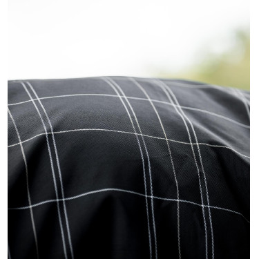 Couverture Horseware Rhino Wug Vari-Layer 450g 1000D Noir / carreaux blanc gris