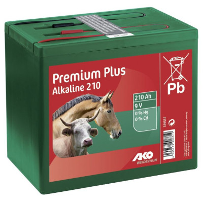 Pile alcaline 9 V pour clôture