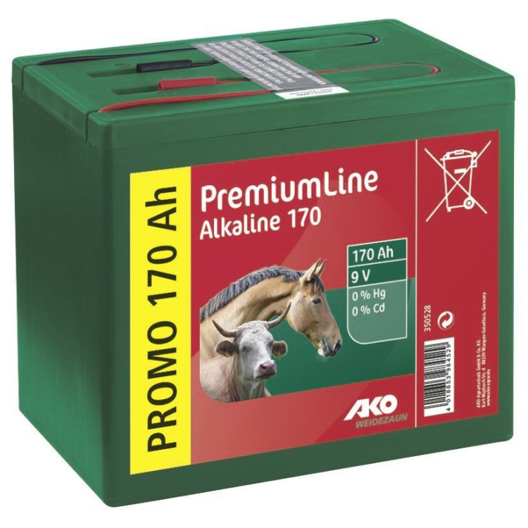 Pile alcaline 9 V pour clôture Pile alcaline 9 V pour clôture