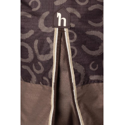 Couverture imperméable Glasgow 0 g Horze Prune au chocolat Couverture imperméable Glasgow 0 g Horze Prune au chocolat