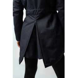 Veste chauffante longue Jadine Horze hiver Marine Bleu marine