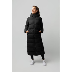Manteau long Paloma matelassé femme Horze Noir