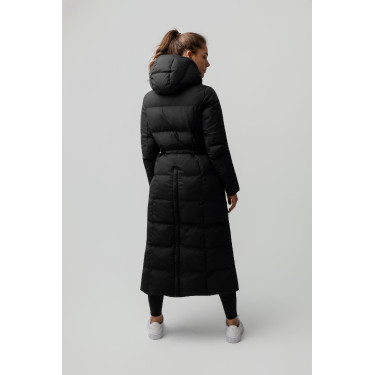Manteau long Paloma matelassé femme Horze Noir