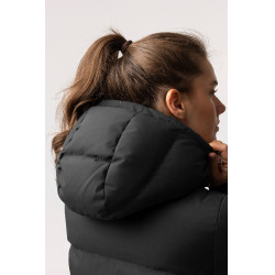 Manteau long Paloma matelassé femme Horze Noir