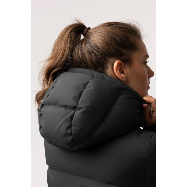 Manteau long Paloma matelassé femme Horze Noir