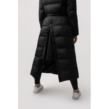 Manteau long Paloma matelassé femme Horze Noir