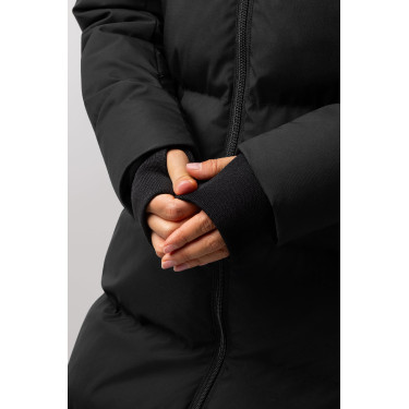 Manteau long Paloma matelassé femme Horze Noir