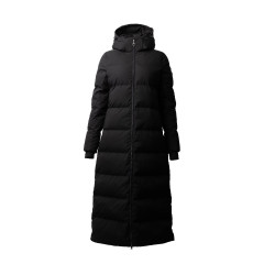 Manteau long Paloma matelassé femme Horze Noir