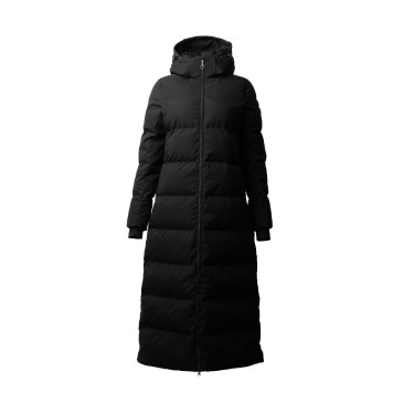 Manteau long Paloma matelassé femme Horze Noir