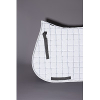 Tapis de selle polyvalent Horze Hi Viz Argent réflechissant Tapis de selle polyvalent Horze Hi Viz Argent réflechissant