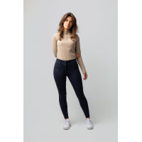 Pantalon d'équitation thermique Horze Grand Prix Pro grip intégral femme Pantalon d'équitation thermique Horze Grand Prix Pro grip intégral femme