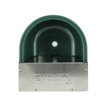 Abreuvoir niveau constant Umbria Equitazione avec couvercle inox Vert