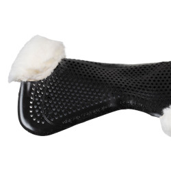 Amortisseur Acavallo Gel NS-S Classic-S découpé plat Noir / mouton blanc