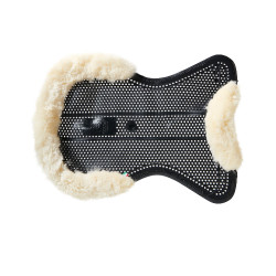 Amortisseur Acavallo Gel NS-S Classic-S découpé plat Noir / mouton naturel