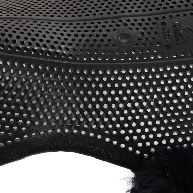 Amortisseur Acavallo Gel NS-S Classic-S découpé plat Noir / mouton bleu