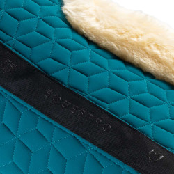 Amortisseur Equestro en tissu technique avec peau de mouton Amortisseur Equestro en tissu technique avec peau de mouton