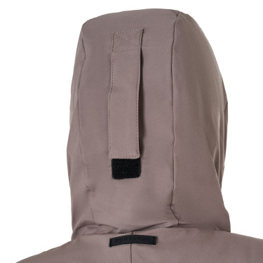 Blouson Equestro femme déperlante et coupe-vent Brindle Marron