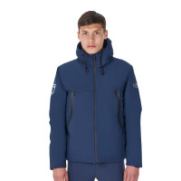 Blouson imperméable homme Equestro x FISE Marine blazer Bleu marine