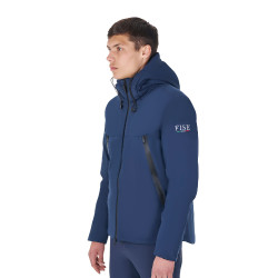 Blouson imperméable homme Equestro x FISE Marine blazer Bleu marine