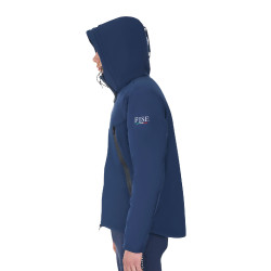 Blouson imperméable homme Equestro x FISE Marine blazer Bleu marine