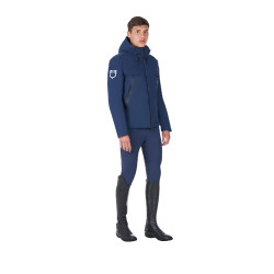 Blouson imperméable homme Equestro x FISE Marine blazer Bleu marine