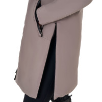 Blouson long femme Equestro déperlante et coupe-vent Brindle