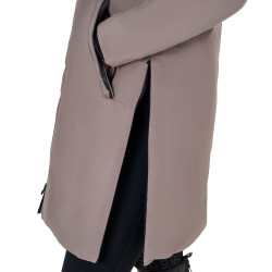 Blouson long femme Equestro déperlante et coupe-vent Brindle Blouson long femme Equestro déperlante et coupe-vent Brindle