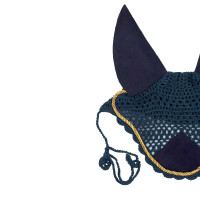 Bonnet cheval Derby en coton Marine / doré / marine Bonnet cheval Derby en coton Marine / doré / marine