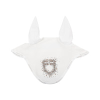 Bonnet Equestro en tissu technique à logo pailleté Blanc