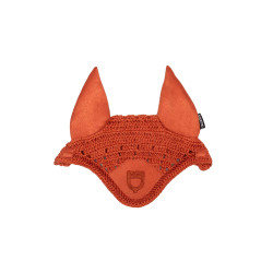 Bonnet pour hobby horse Equestro Rouge brique