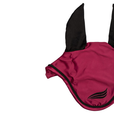 Bonnet satin Supreme avec oreilles élastiques Bordeaux Bonnet satin Supreme avec oreilles élastiques Bordeaux